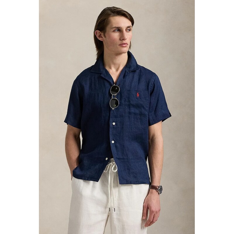Polo Ralph Lauren Lněná košile Polo Ralph Lauren