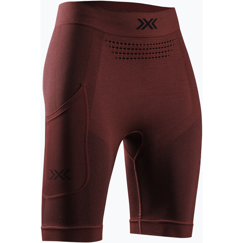 Dámské běžecké legíny X-Bionic Xceed Run Tights oxide red/x