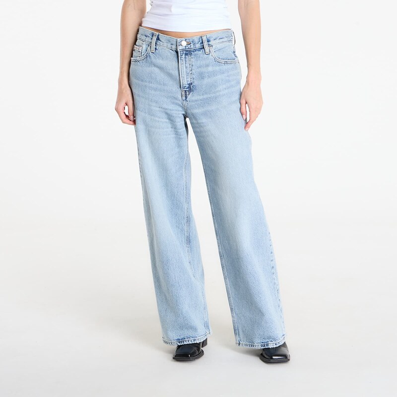 Džíny Calvin Klein Jeans Low Rise Baggy Vintage Jeans Blue XXS/24 114158071