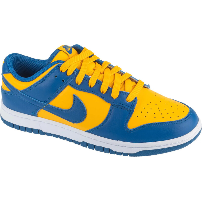 Modro-žluté pánské tenisky Nike Dunk Low Retro Modrá