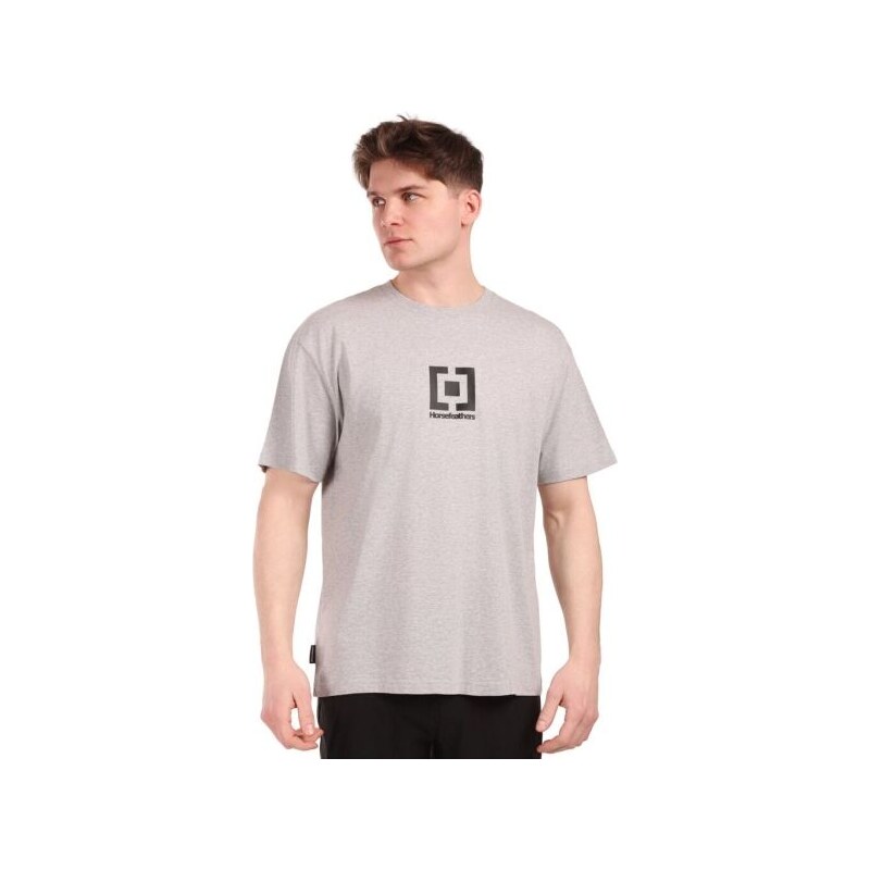 Horsefeathers T-SHIRT VERTICAL MID LOGO CLASSICS Pánské tričko