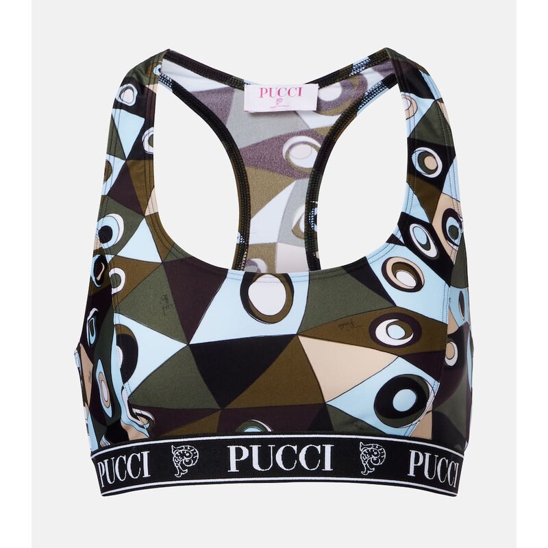 Pucci Occhi sports bra