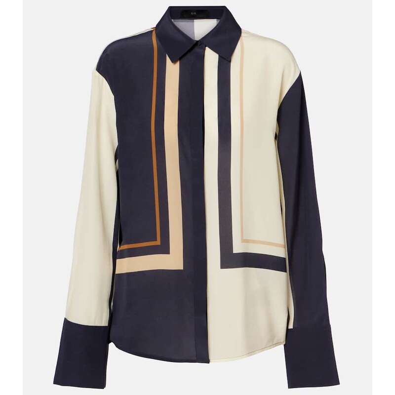 SIR Printed silk shirt