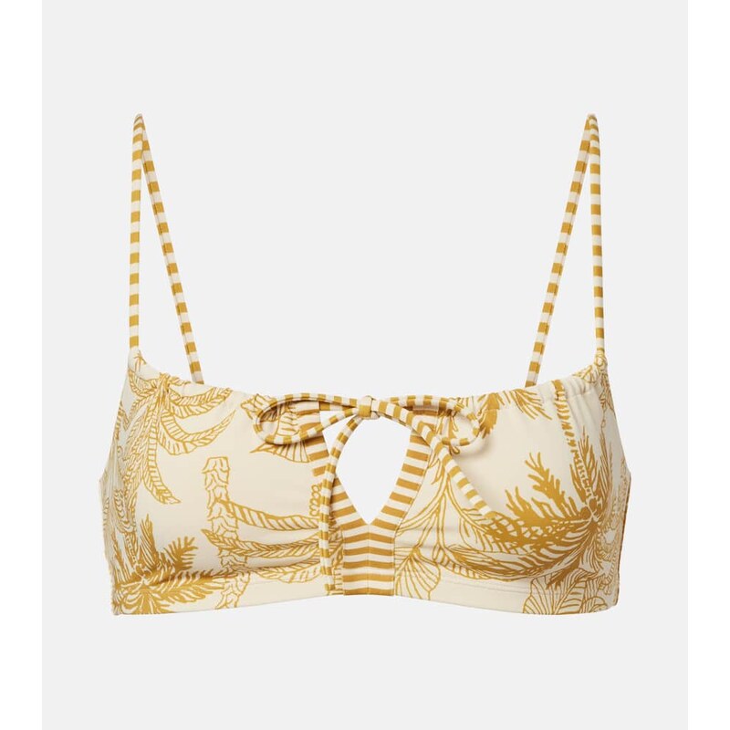Eres Reve printed bikini top