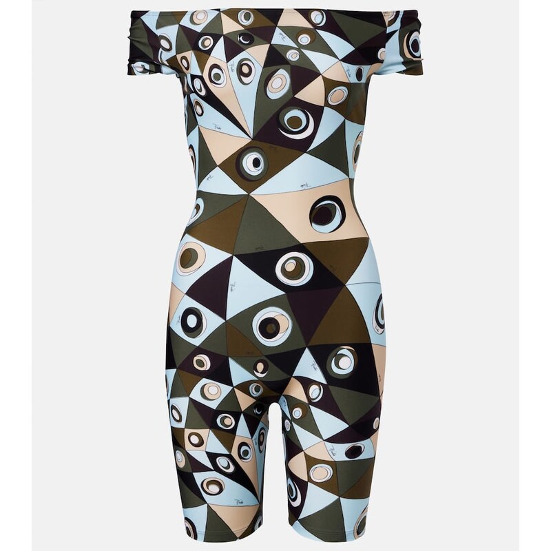 Pucci Occhi off-shoulder jumpsuit