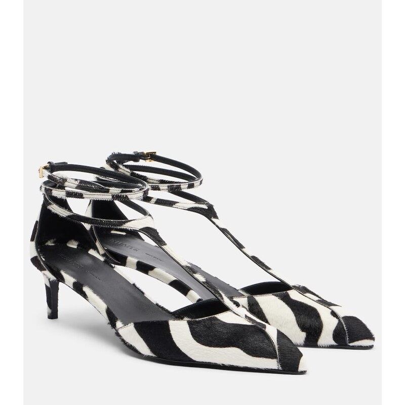 Khaite Mia calf hair pumps