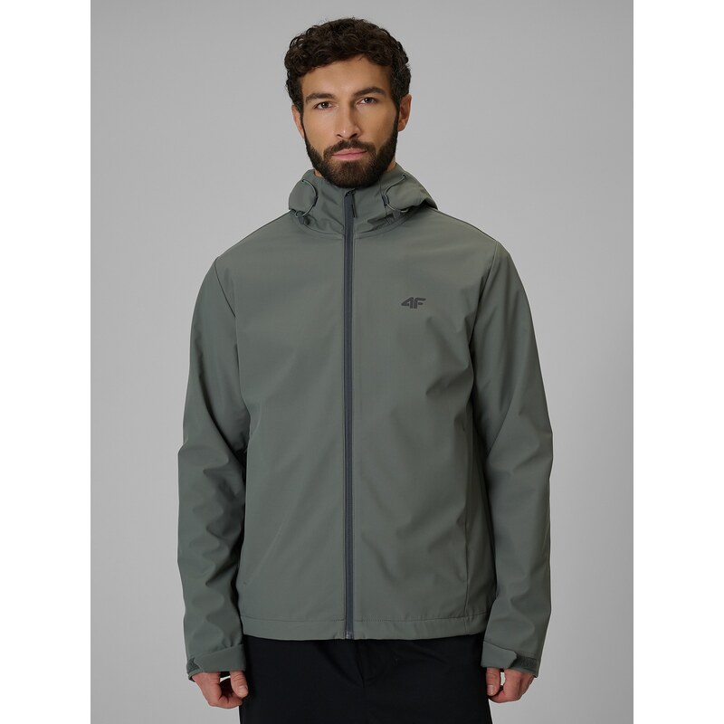 4F Pánská softshell bunda membrána 5000 - zelená