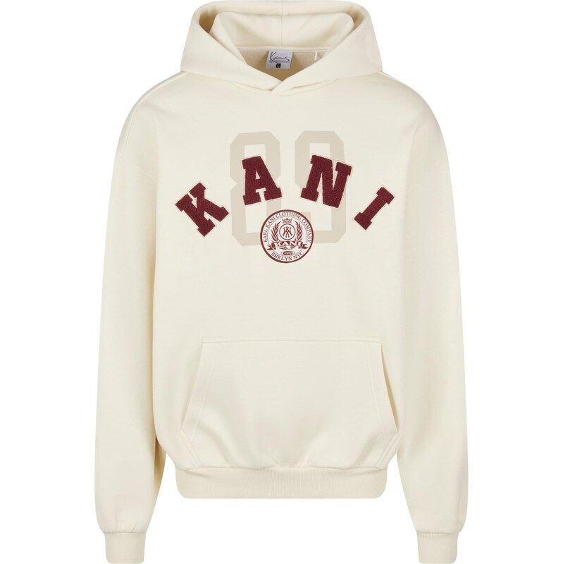 Karl Kani Mikina College 89 světle béžová / tmavě červená
