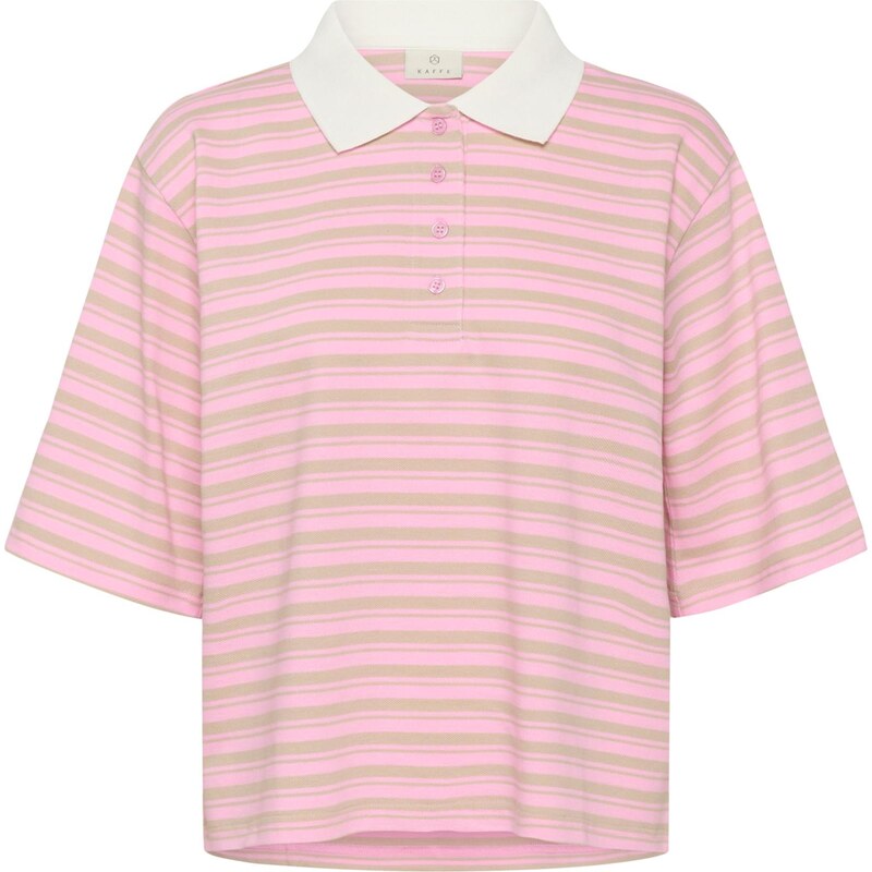 Kaffe Tričko KAmiala pastelově zelená / pink 114204486