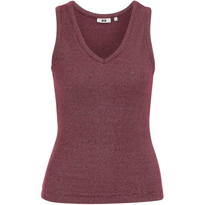 WE Fashion Top burgundská červeň