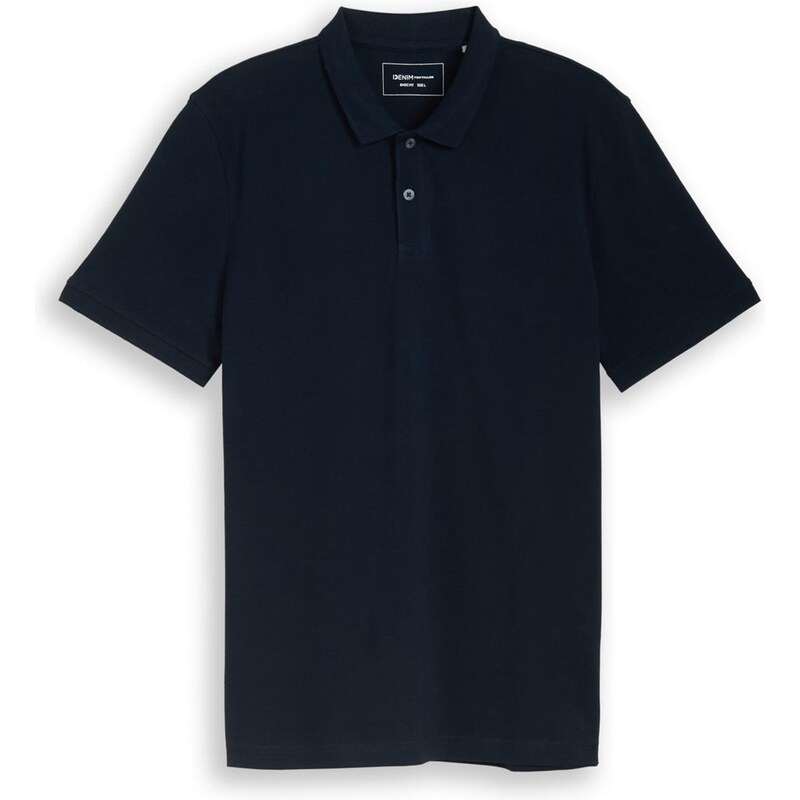 TOM TAILOR DENIM Tričko tmavě modrá