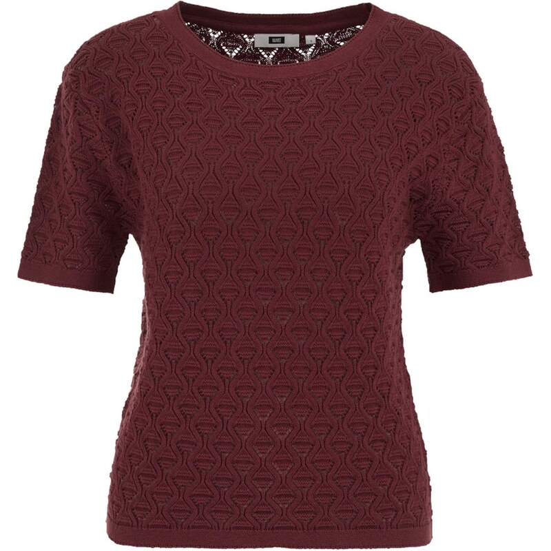 WE Fashion Svetr tmavě červená