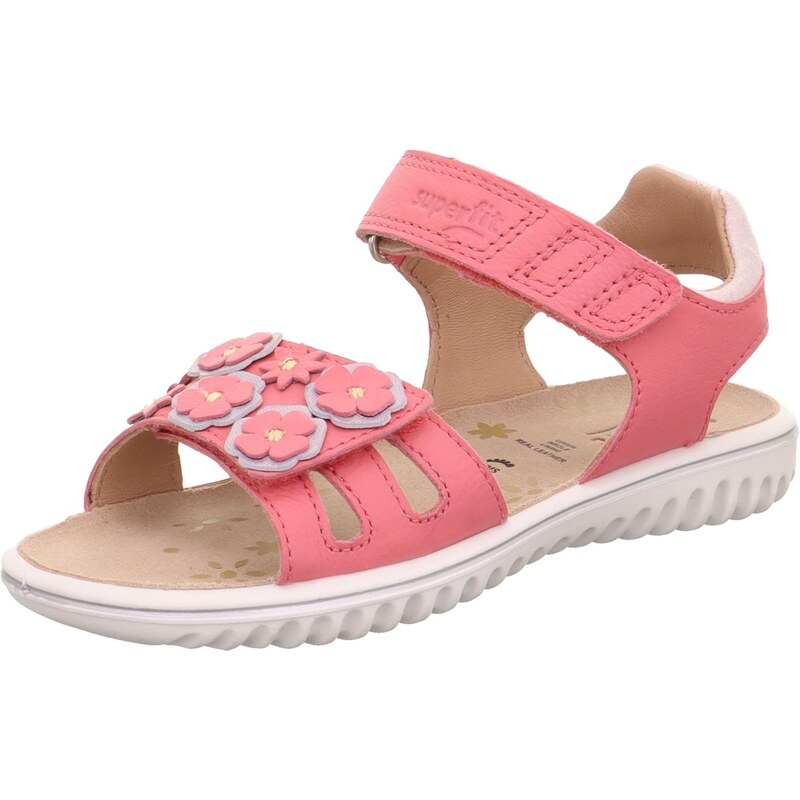 SUPERFIT Sandály SPARKLE šedá / pink