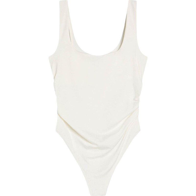 Bershka Tričkové body bílá