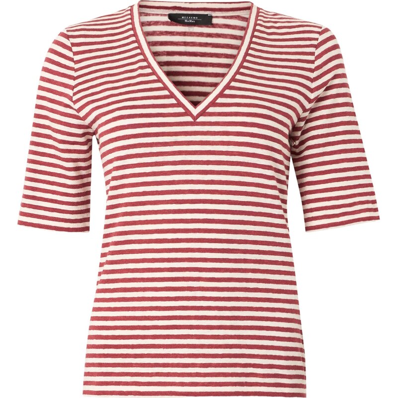 Weekend Max Mara Tričko DOPZIONE červená / vínově červená 114206107