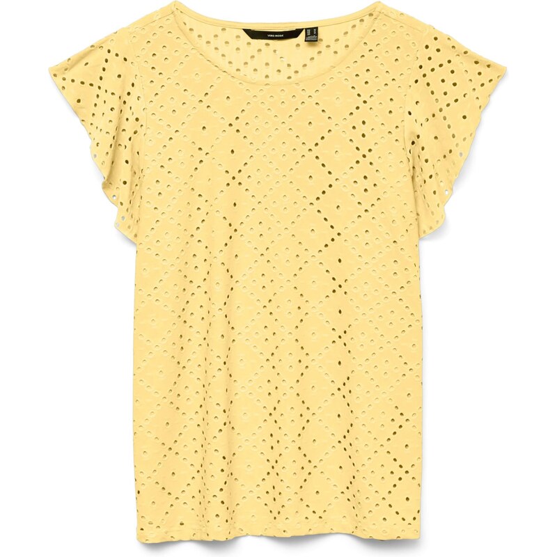 VERO MODA Halenka VMTassa světle žlutá