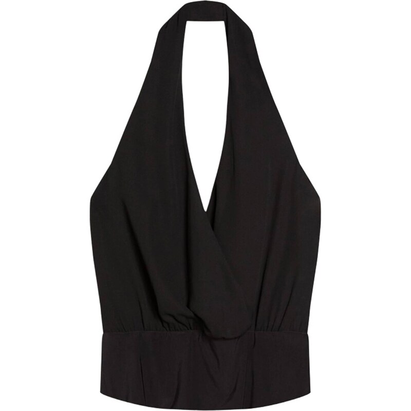Bershka Top černá