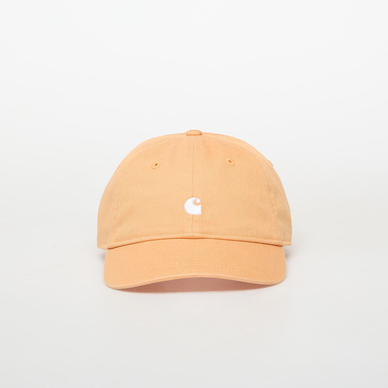Kšiltovka Carhartt WIP Madison Logo Cap Gentle Orange/ White