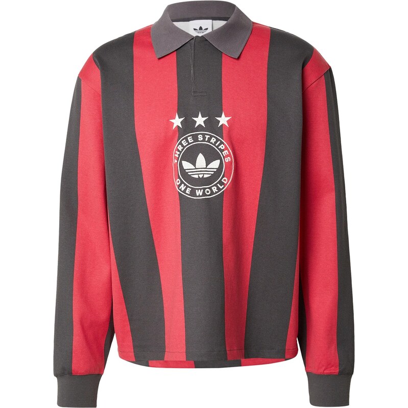 ADIDAS ORIGINALS Tričko brusinková / černá / bílá
