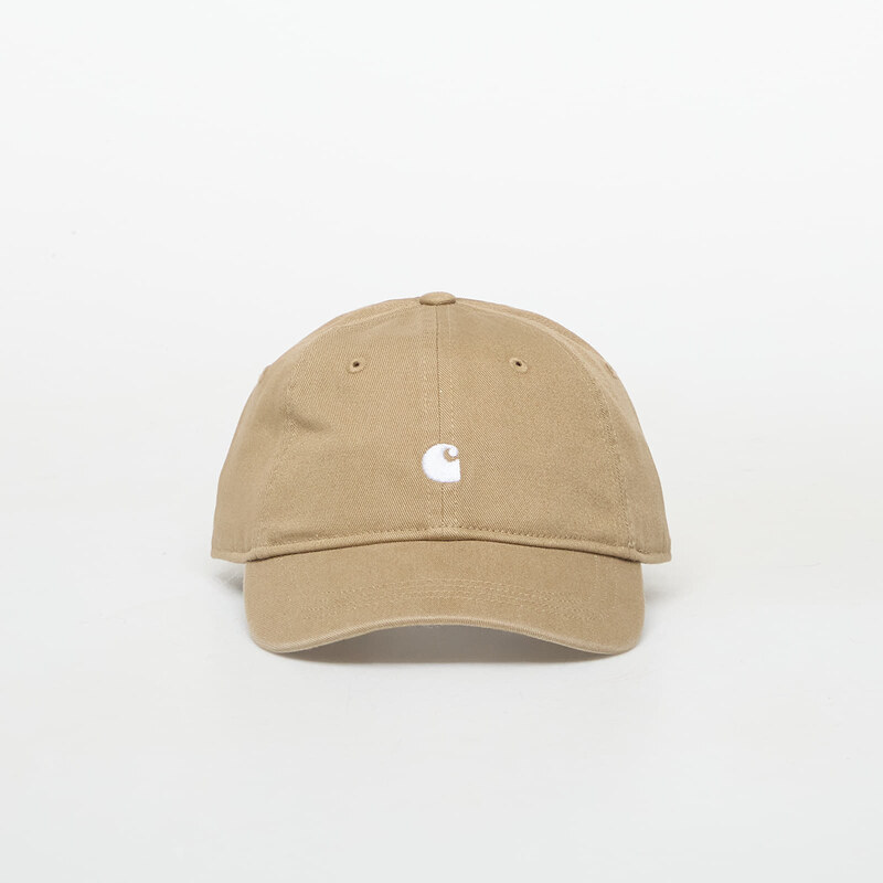 Kšiltovka Carhartt WIP Madison Logo Cap Leather/ White Universal
