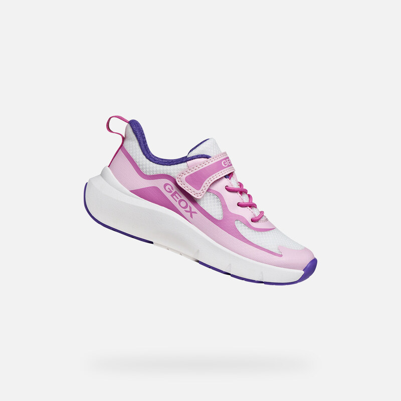 Růžové dívčí tenisky Geox Pro-Ran