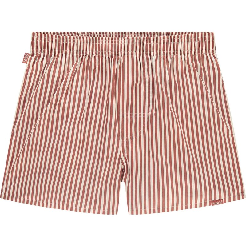 Pockies Boxerky béžová / rezavě hnědá