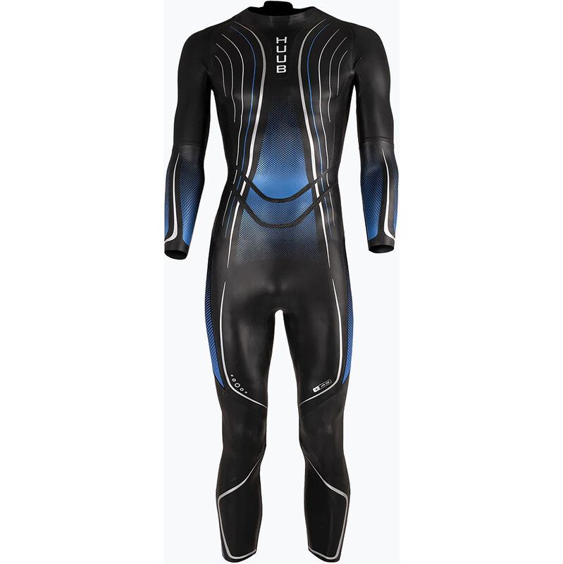 Pánský triatlonový neopren HUUB Agilis II Back Zip 3.5 metallic