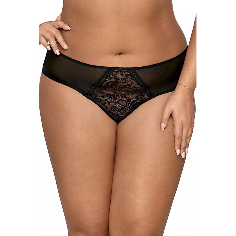 AVA Dámské kalhotky 1396 Crystal black 92052033