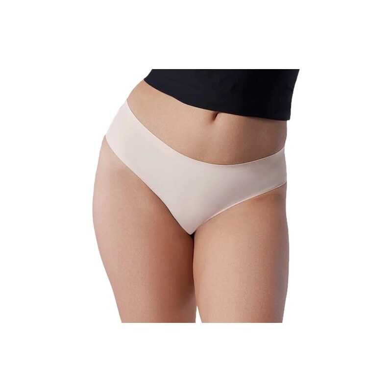 JULIMEX Dámské kalhotky Tanga beige 92052599