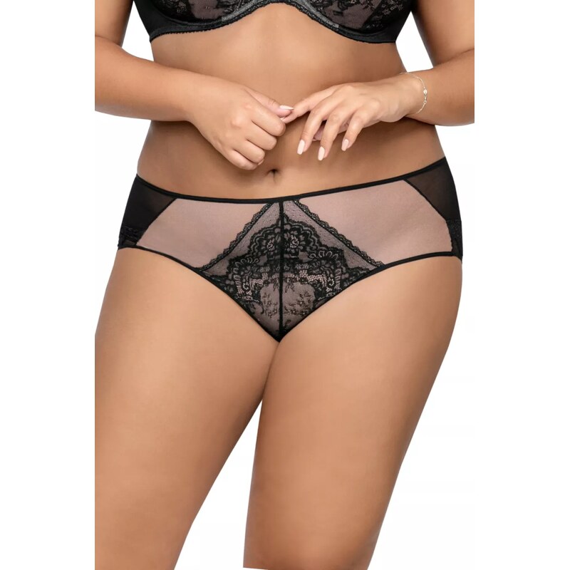 AVA Dámské kalhotky 1824/1 Venus black 92053146