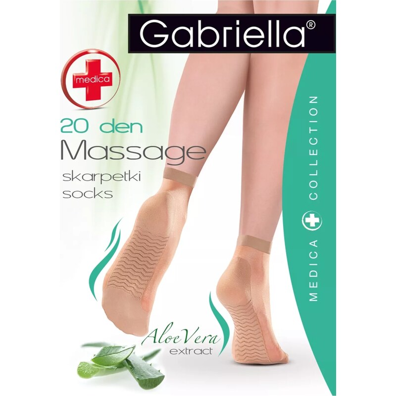 GABRIELLA Dámské podkolenky 623 Medica 20 nero 92057182