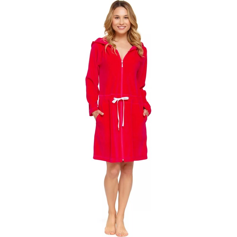 Doctornap Dámský župan 1008 red 92056639