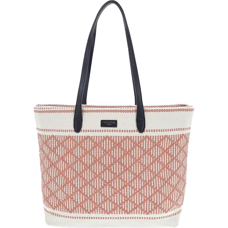 DAVID JONES Trendy dámská shopperka růžová TA75Q 92056943