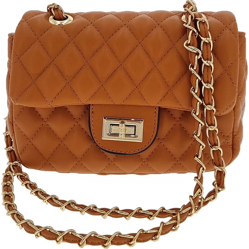 Turbo Bags Moderní hnědá dámská malá kabelka P106K 92056950