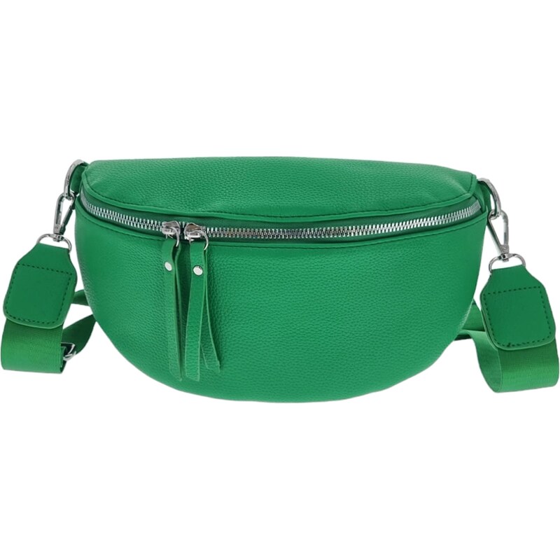Turbo Bags Luxusní dámská ledvinka zelená DFLAS 92056966
