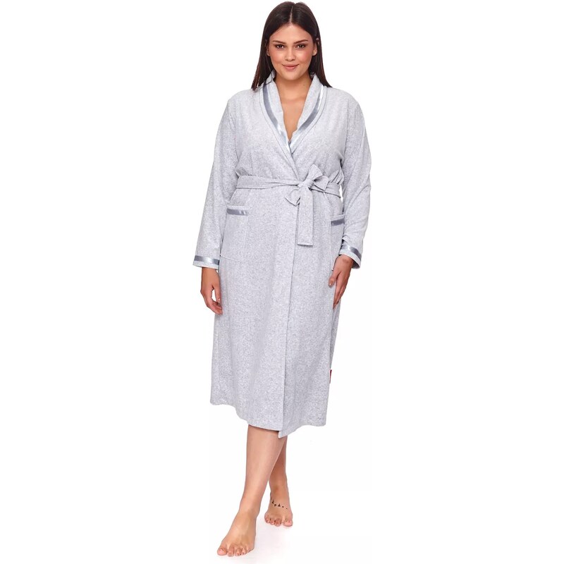 Doctornap Dámský župan 1078 grey plus 92057491