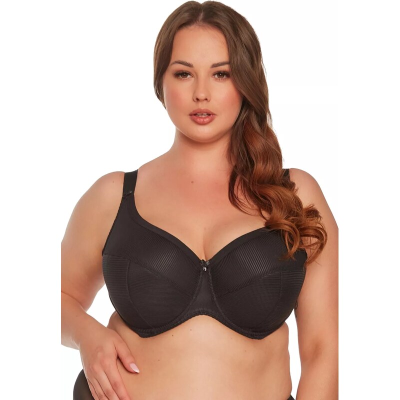 GAIA Dámská podprsenka 1058 Sonia black plus 104243454