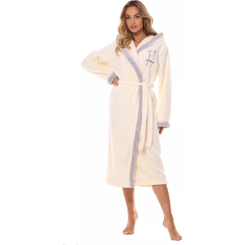 L&L Dámský župan 2419 Tess cream 98960383