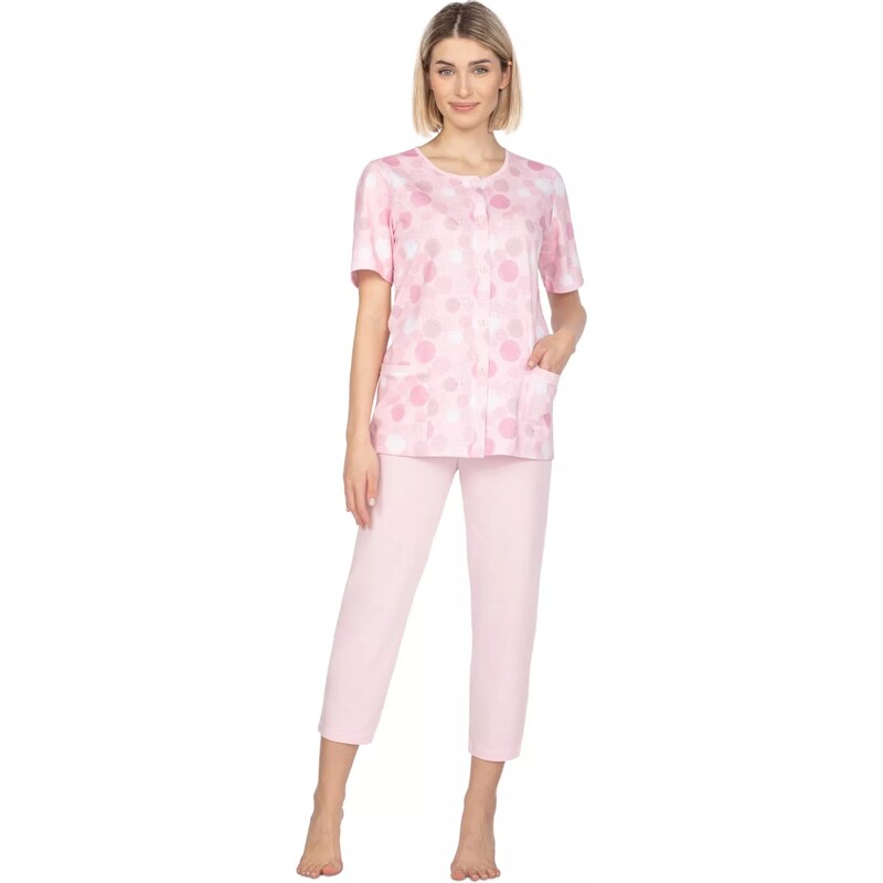 REGINA Dámské pyžamo 657 pink plus 99665892