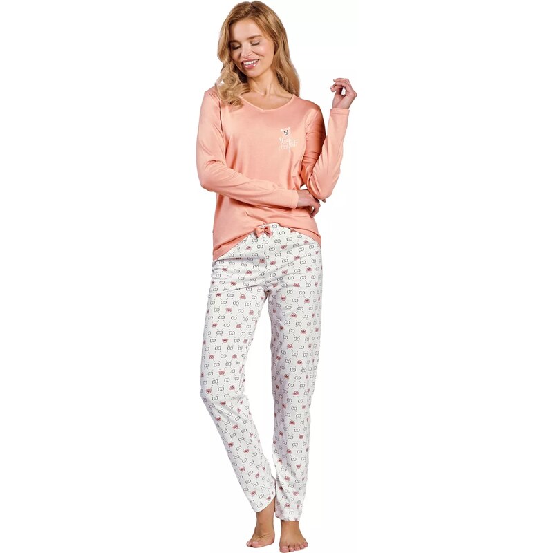 TARO Dámské pyžamo 3231 Polly pink 99665914
