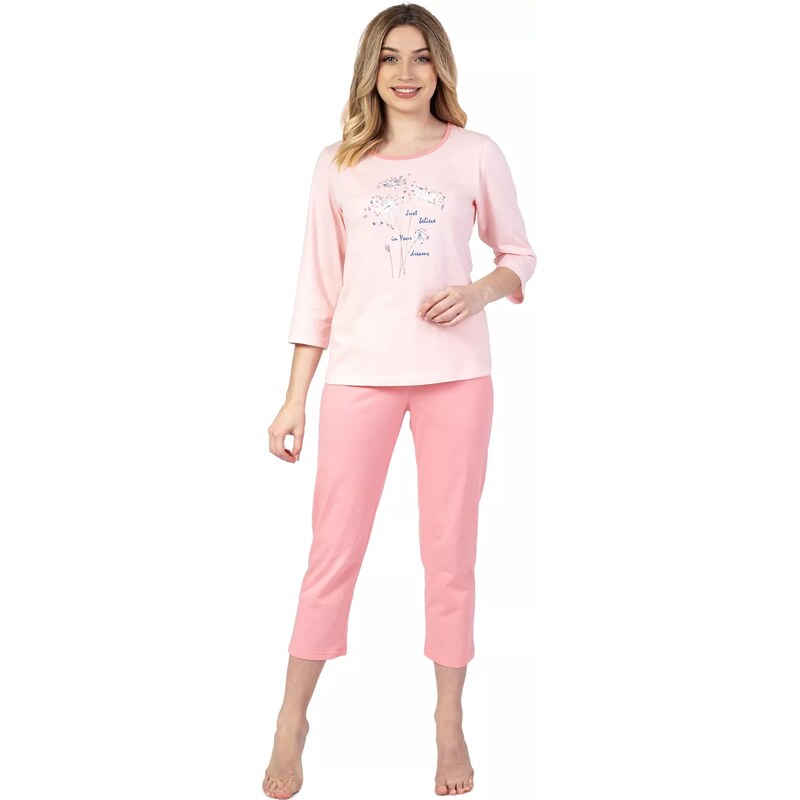 REGINA Dámské pyžamo 671 pink 99665966