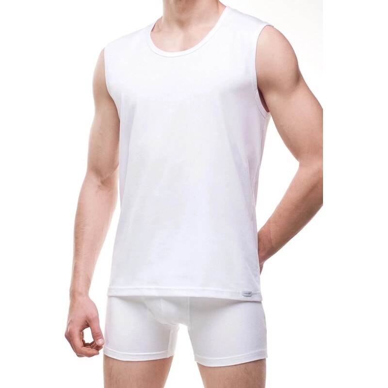 CORNETTE Pánský nátělník 206 white 100500252