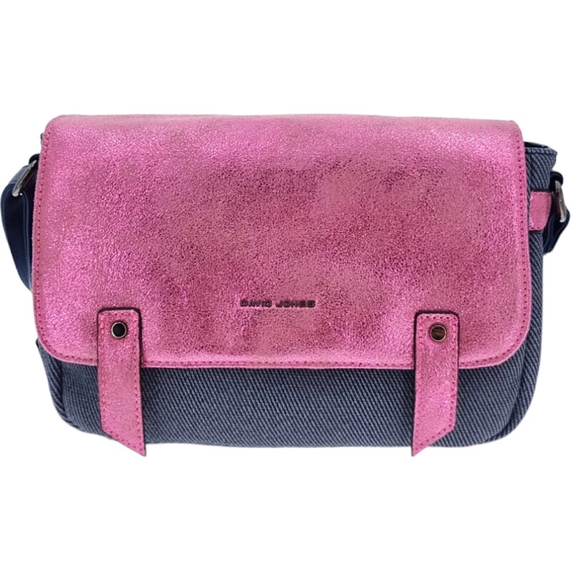 DAVID JONES Trendy růžová dámská malá kabelka VFK1Z 100701189