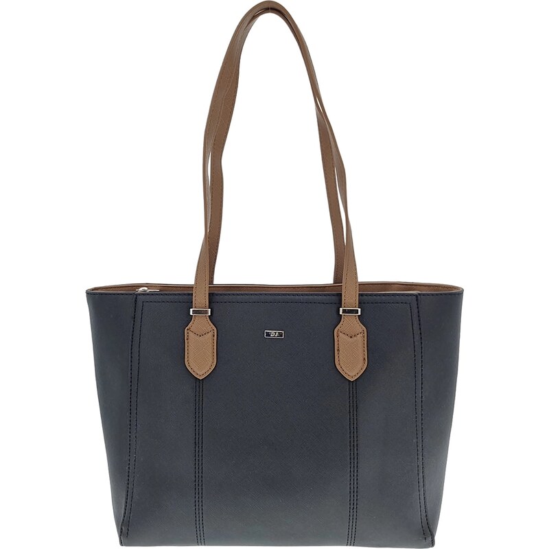 DAVID JONES Luxusní dámská shopperka černá LGYVX 100701197
