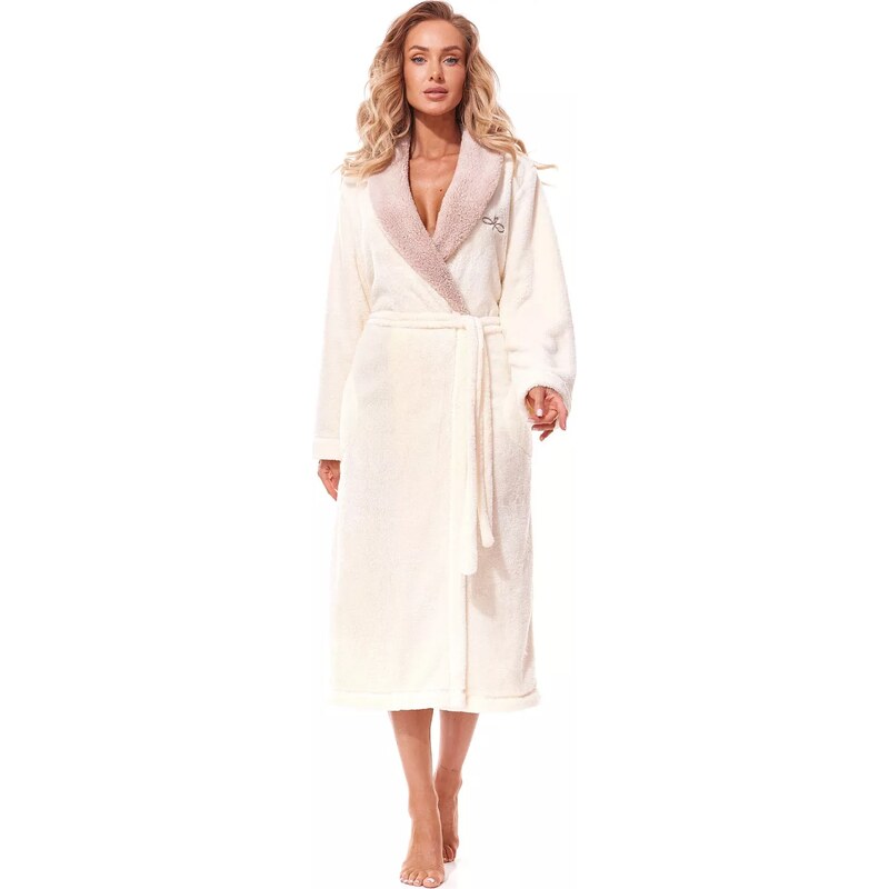 L&L Dámský župan 2314 Duo cream 102277335