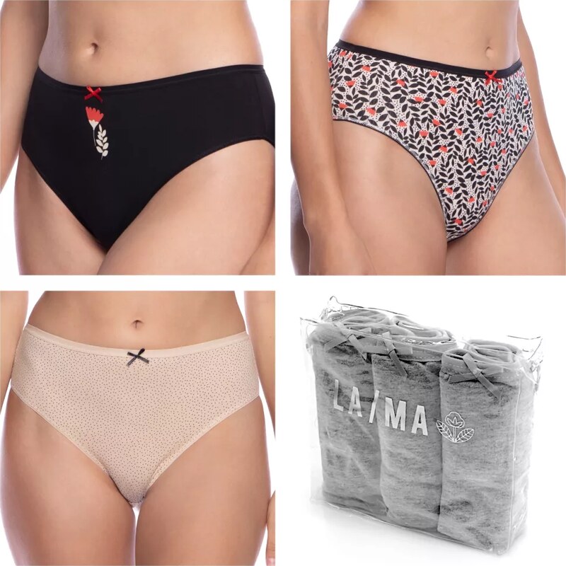 LAMA Dámské kalhotky 3 pack 127BI 26 104245051