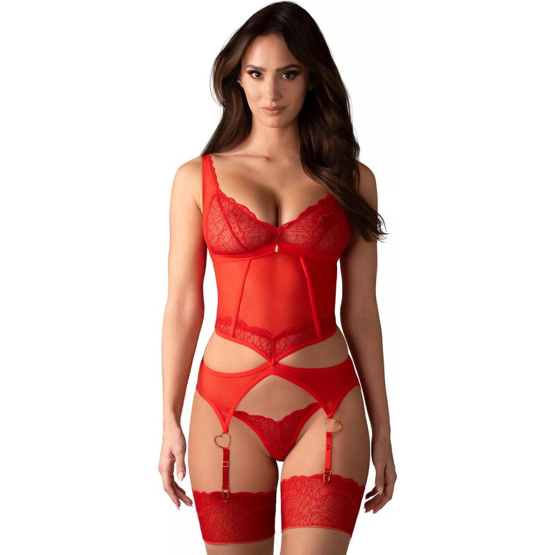OBSESSIVE Dámský erotický korzet Cupide Desir 104245082