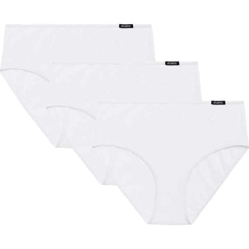 Atlantic Dámské kalhotky 3 pack 579 white 104245168
