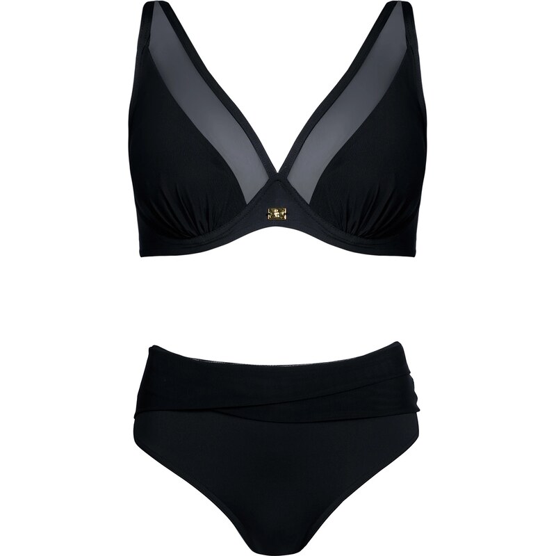 SELF Dámské dvoudílné plavky Fashion36 black 104602778