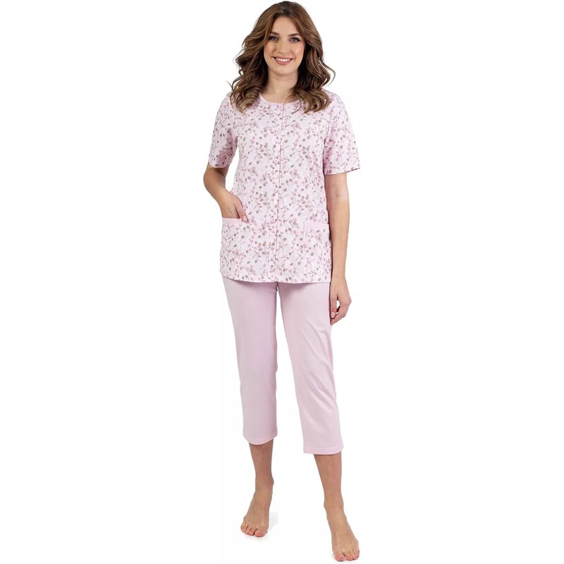 REGINA Dámské pyžamo 694 pink plus 105624062